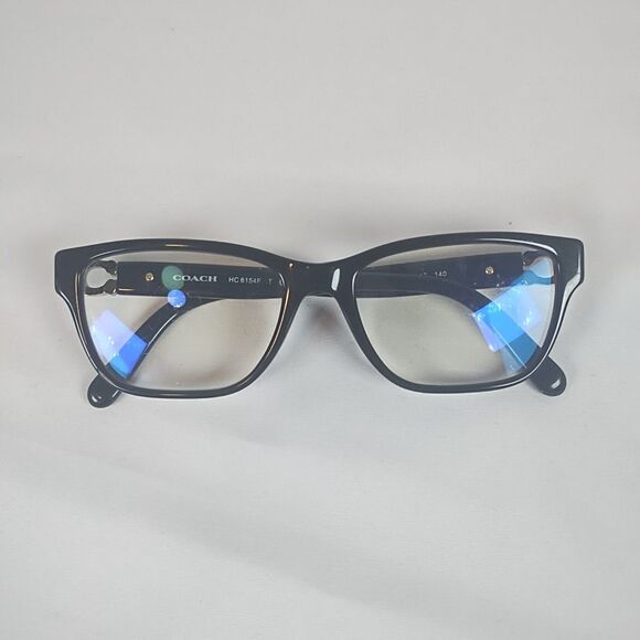 Coach Eyeglasses HC6154F 5002 Black  52-17-140 Frames Only Horseshoe - Picture 1 of 11